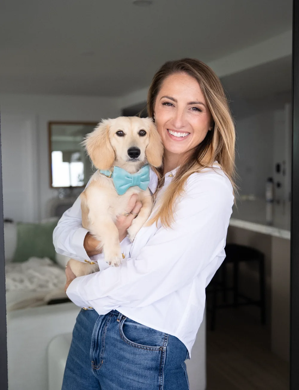 Jennifer Angell with Wesley